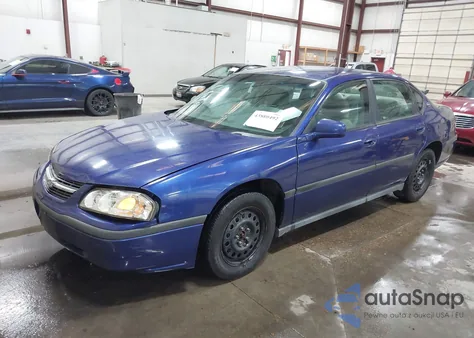 2005 Chevrolet Impala из США, поврежденный, VIN 2G1WF52E959228289